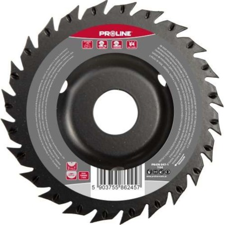 PROLINE Tarcza Wypukła Tarnik z Piłą Grube Zęby 115mm 86245