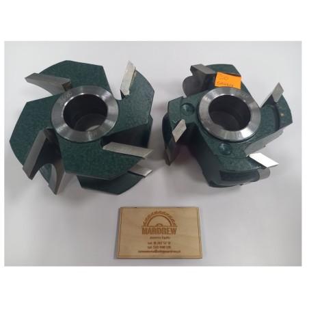 RENATEX Zestaw Frezów do Sauny HSS z-4 fi-30 44mm