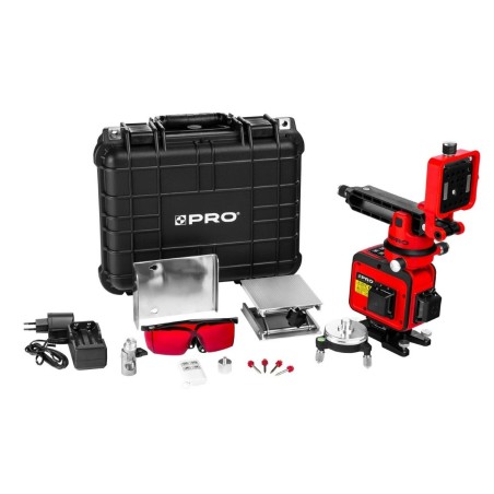 PRO Laser Płaszczyznowy Podłogowy LP-360.3D + Dalmierz DL-100 3-01-06-L1-090