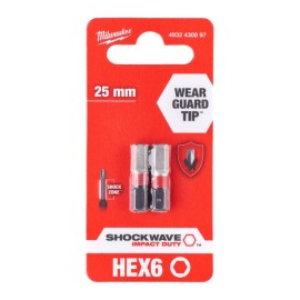 MIL Bit HEX 6mm 2szt. 4932430897 2