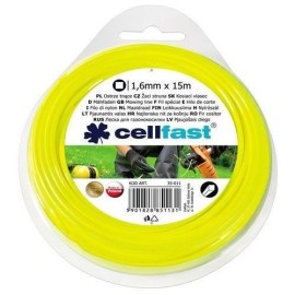 TRYTON (CELLFAST) Żyłka do Podkaszarki Kwadrat 1.6mm x15m (CF35011)