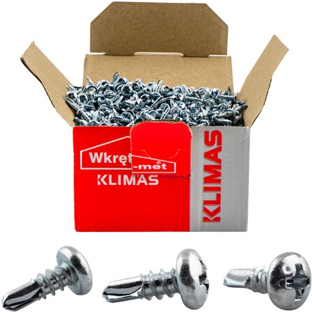 W Wkręt Samowiercący Ocynk TEX 3,5x9,5 Paczka (1000szt.)