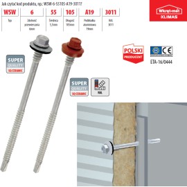 W Wkręt Samow do Płyt Warst 5.5x150 (100szt.) 2