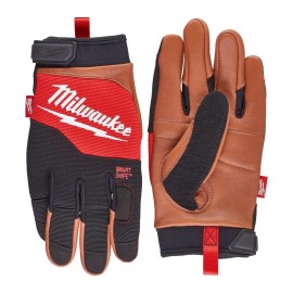 MILWAUKEE Rękawice skórzane (hybrydowe) roz.XL/10 2