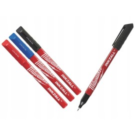 MILWAUKEE Cienkopisy Kolorowe INKZALL 4szt 2
