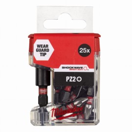 MILWAUKEE Bit Tuba TicTac PZ2 25szt+uchwyt bita