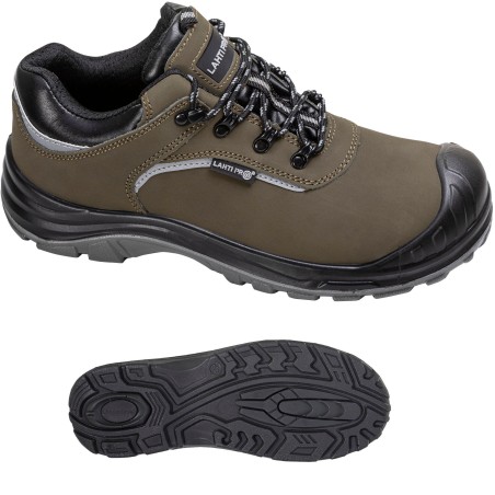 LAHTI PRO Półbuty Nubukowe Ziel-Czar 42