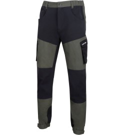 LAHTI PRO Spodnie z Elem STRETCH Ziel-czar L