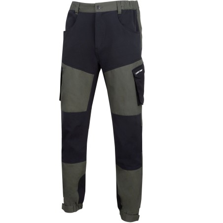 LAHTI PRO Spodnie z Elem STRETCH Ziel-czar L