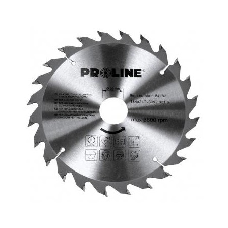 PROLINE Piła spiekowa 250x2,6/1,8/30 z-100