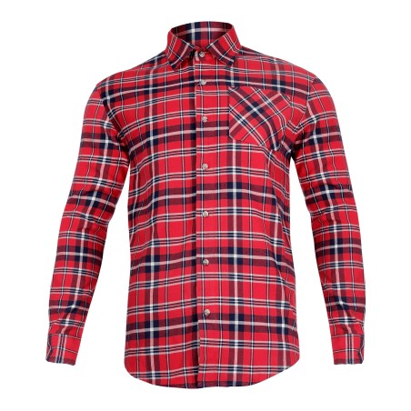 LAHTI PRO Koszula Flanelowa Czerwono-Gran 2XL (L4180305)