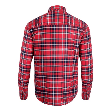 LAHTI PRO Koszula Flanelowa Czerwono-Gran 2XL (L4180305)