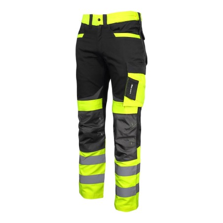 LAHTI PRO Spodnie Ostrzegawcze Czarno-Żółte XL (L4051104)