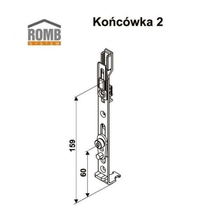 ROMB Końcówka 2 Dolna