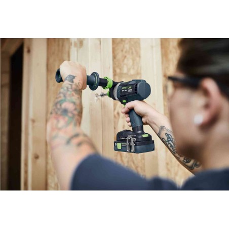FESTOOL 18V Wiertarko-Wkrętarka Udar QUADRIVE TPC18/4 Basic-Set (577625)