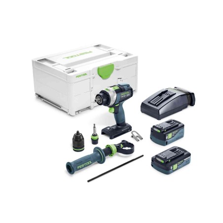 FESTOOL 18V Wiertarko-Wkrętarka Udar QUADRIVE TPC 18/4 I-Plus (577651)