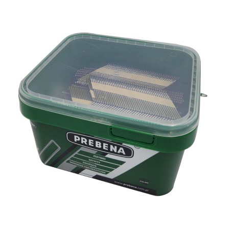 PREBENA Gwoździe PR 2,8/75 BKRI 3000szt. Pierścieniowe WIADERKO