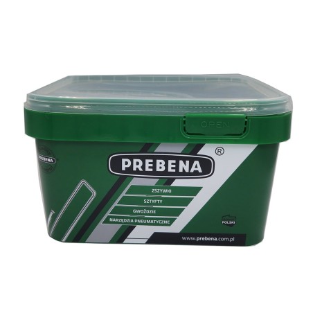 PREBENA Gwoździe PR 2,8/75 BKRI 3000szt. Pierścieniowe WIADERKO