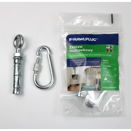 RAWLPLUG Zestaw Huśtawkowy Sufitowy Jednopunktowy (2 elementy)