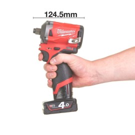 MILWAUKEE M12™ KLUCZ UDAROWY ½″ FIWF12-0X (4933464615) + M12™ AKU. 6.0 AH (4932451395) 2