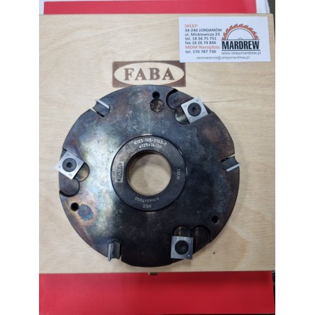FABA Głowica Nasadzana Do Rowków 1100-3 125x16/30 z3v3+3 HW (G103-125-2163-0)