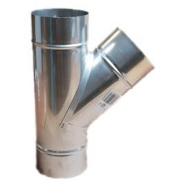 Trójnik T 45° 100mm 2