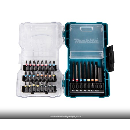 MAKITA Zestaw Bitów Udarowych 32szt. (E-07076)