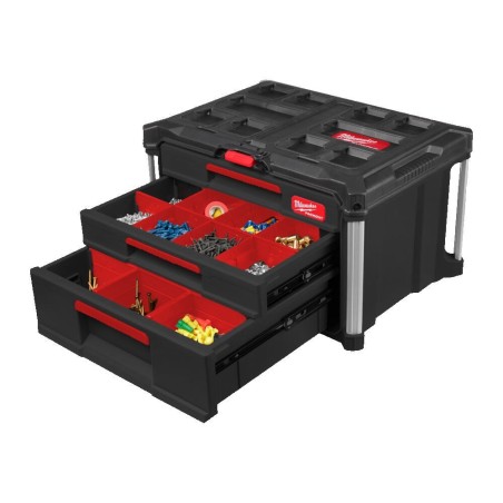 MILWAUKEE Skrzynia Packout z Szufladami 2+1 (4932493190)