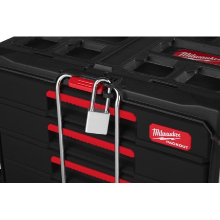 MILWAUKEE Skrzynia Packout z 4 Szufladami (4932493189)
