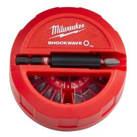 MILWAUKEE Zestaw Bitów Shockwave 15szt. (4932430904)