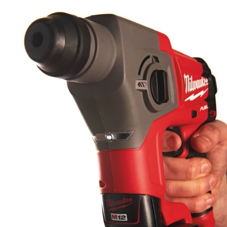 MILWAUKEE M12 CH-0 Młotowiertarka SDS-Plus (4933441947) + M12™ Aku. 6.0 Ah (4932451395)