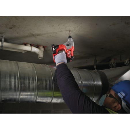 MILWAUKEE M12 CH-0 Młotowiertarka SDS-Plus (4933441947) + M12™ Aku. 6.0 Ah (4932451395)