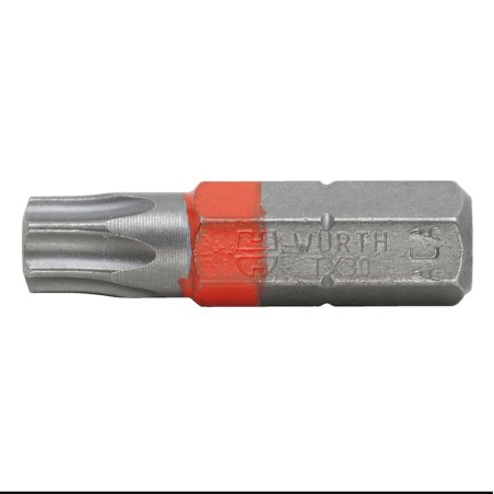 WURTH Grot TX30 Czerwony 10szt Opk.