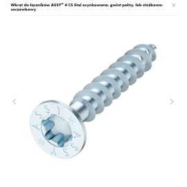 WURTH Wkręt 3.5x20/16 ASSY-STOŻ-RW20-(A2K) 4 (1000szt) 2