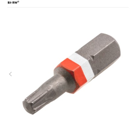 WURTH BIT RW20 LUMINOUSORANGE 1/4 ZO L 25