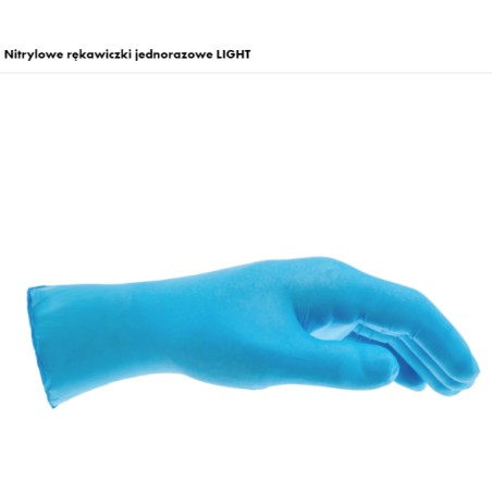 WURTH Rękawice Ochronne NITRYLOWE LIGHT L (100szt.)