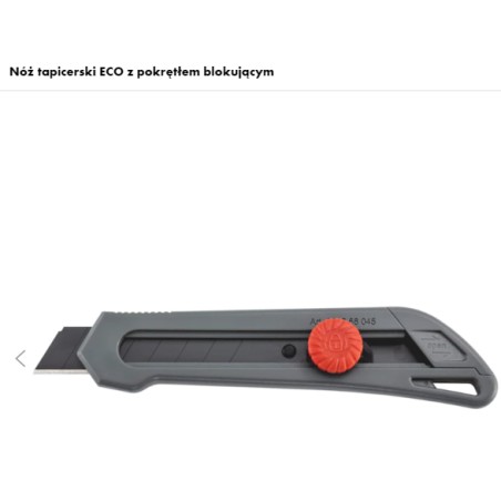 WURTH Nóż Tapicerski ECO L155mm SZARY (071566 045961 10)