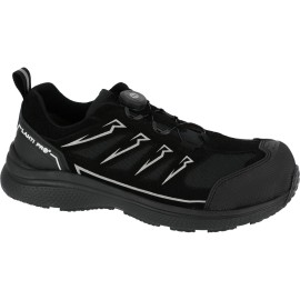 LAHTI PRO Półbuty Zamsz/Oxford Czarne SPIN-ON 40 (L3044040)