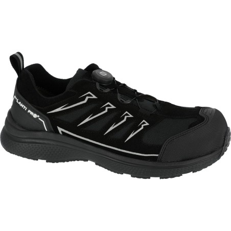 LAHTI PRO Półbuty Zamsz/Oxford Czarne SPIN-ON 43 (L3044043)