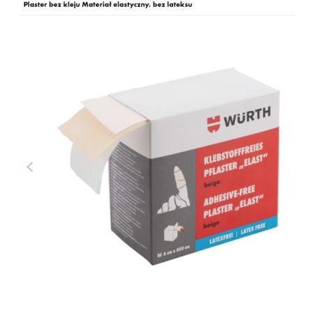 WURTH Plastry Opatrunkowe 6x450cm