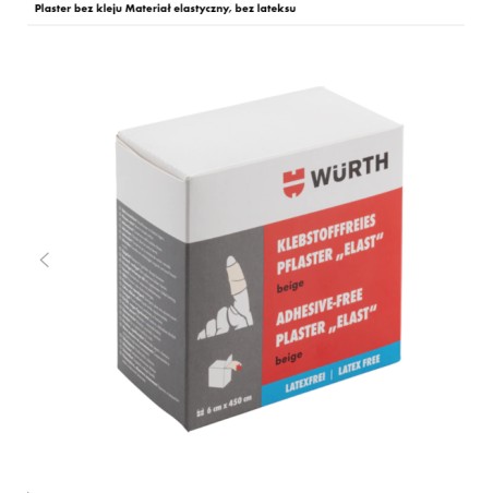 WURTH Plastry Opatrunkowe 6x450cm