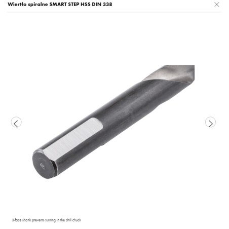 WURTH Wiertło do Metalu 5,0mm HSS SMART STEP