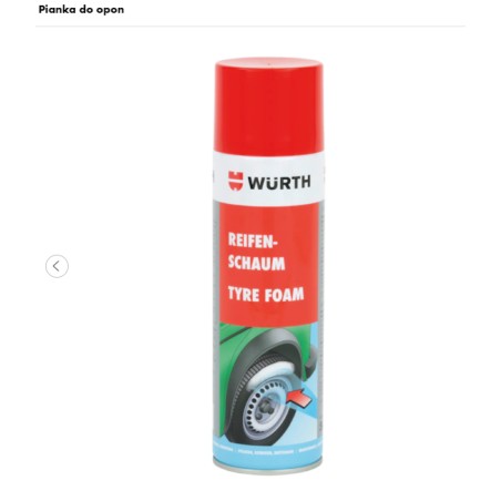 WURTH Pianka do Opon (0890121 037 12)
