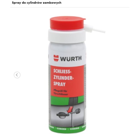 WURTH Olej Zabezpieczający do Zamków (0893052 037 24)