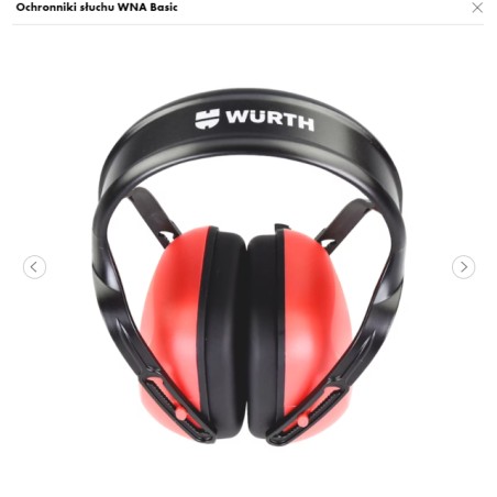 WURTH Ochronniki Słuchu WNA BASIC (0899300450961 1)