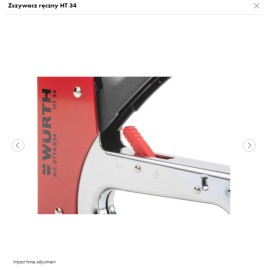 WURTH Zszywacz Ręczny Tapicerski (0714834 061 1) 2