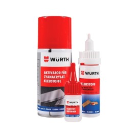 WURTH Zestaw Klejów Błyskawicznych (0893964021037 8)