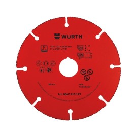 WURTH Tarcza Tnąca z Węglikami Spiekanymi HM125x2x22,2 (0667410122961)