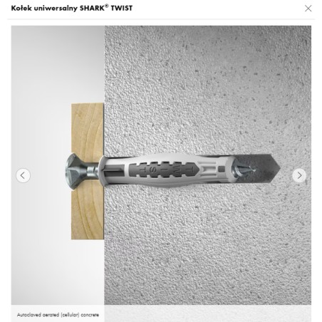 WURTH Koszulka Kołka SHARK-TWIST 8x46 (590680846 005 200)