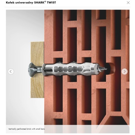 WURTH Koszulka Kołka SHARK-TWIST 8x46 (590680846 005 200)